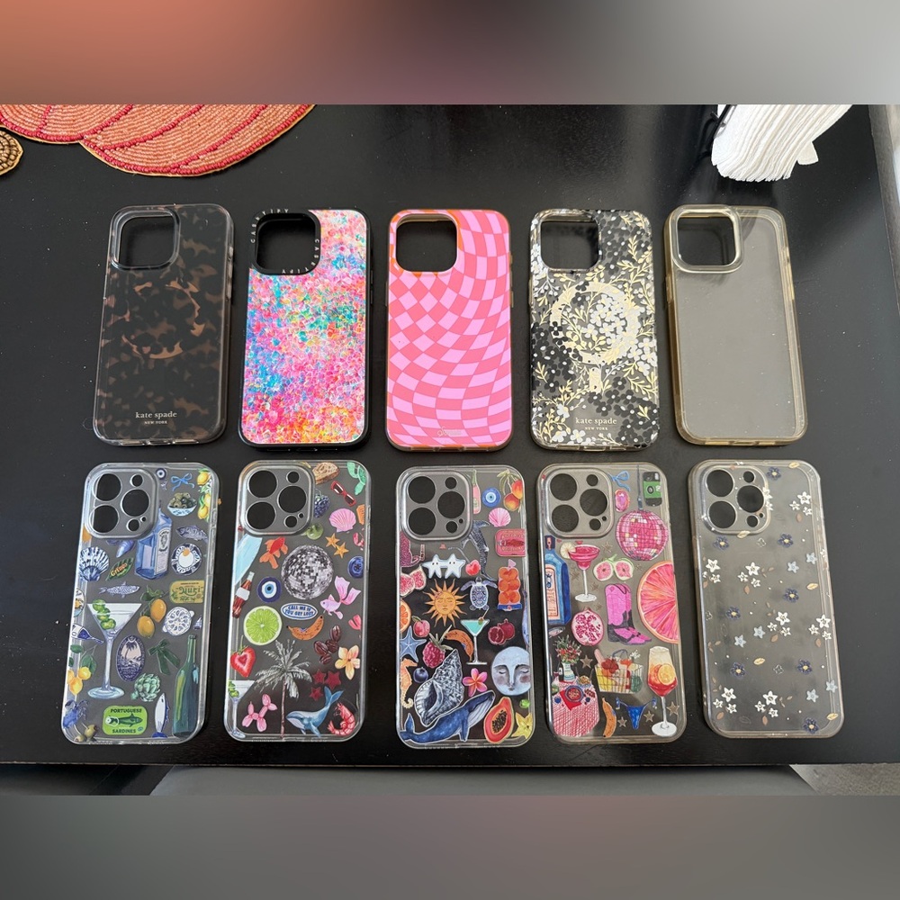 iPhone 15 ProMax Phone Cases - Set of 10